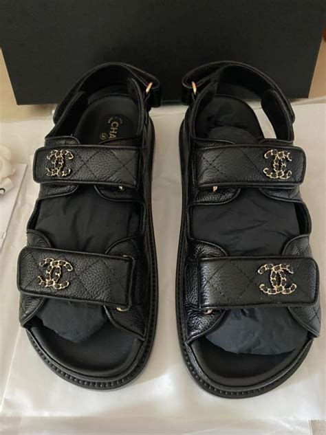 chanel sandals 2017 replica|chanel dad sandals.